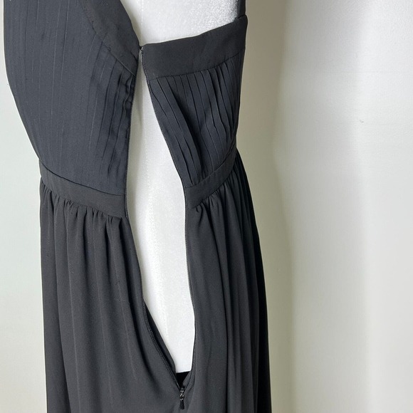 Fame and‎ Partners Black Lace Trim Dress Size 8 Altared* - Picture 7 of 12